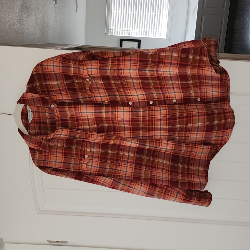 Old Navy The Boyfriend Shirt Flannel